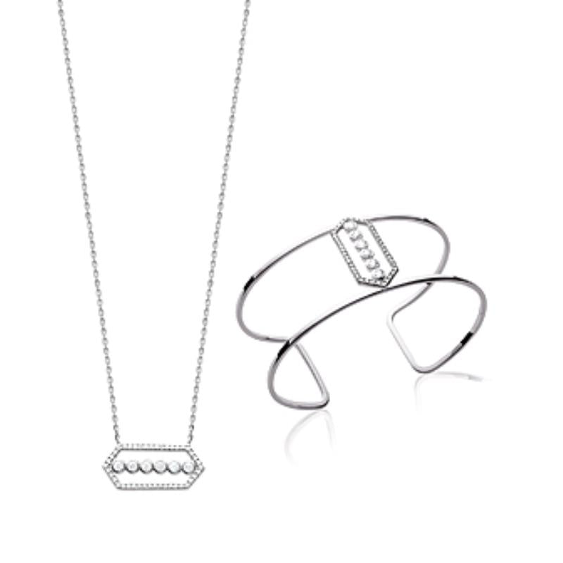 Coque de Nacre Bracelet jonc argent 871843