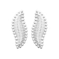 Coque de Nacre Puces d'oreilles argent 73058900