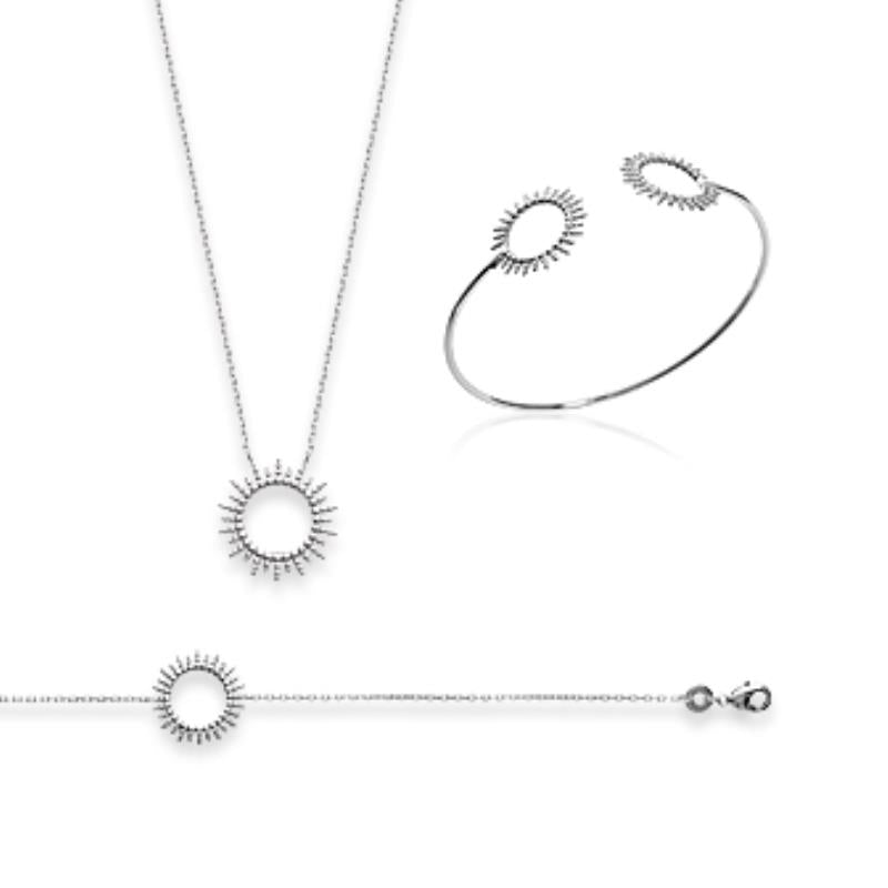 Coque de Nacre Chaîne argent 721602