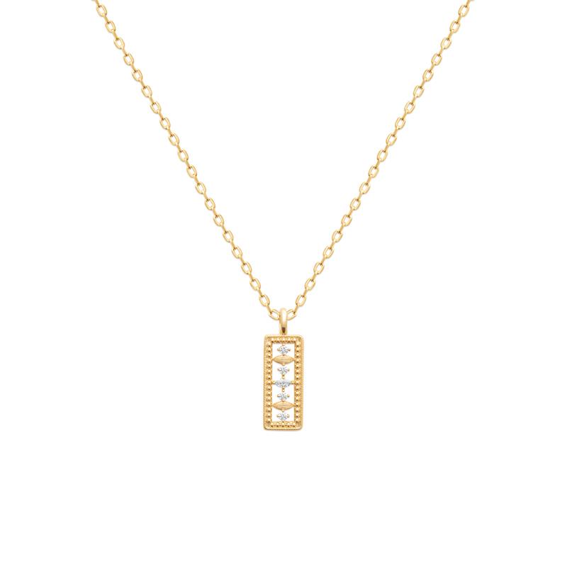 Coque de Nacre Pendentif plaqué or 2785410