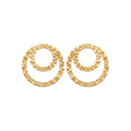 Coque de Nacre Boucles d'oreilles plaqué or 2574500