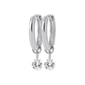 Coque de Nacre Créoles argent 1636910