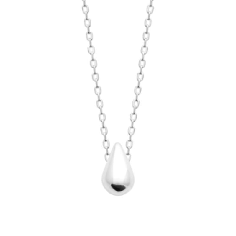 Coque de Nacre Collier argent 722200