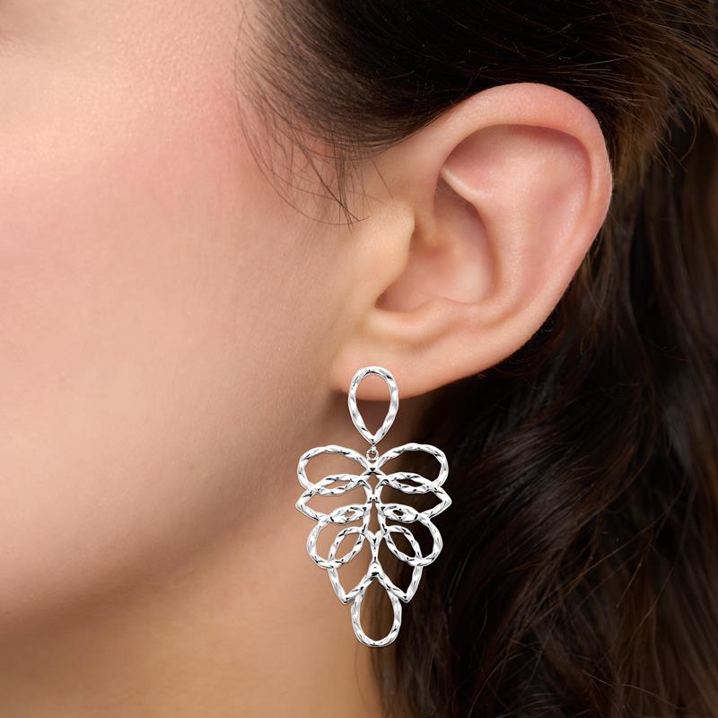 Coque de Nacre Boucles d'oreilles pendantes acier 3135200