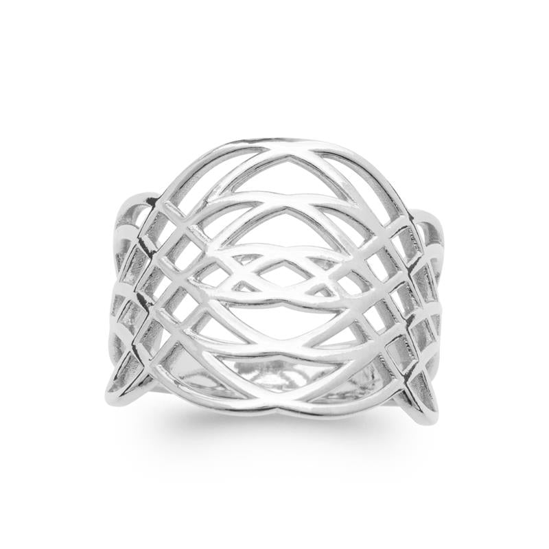 Coque de Nacre Bague argent 70010800