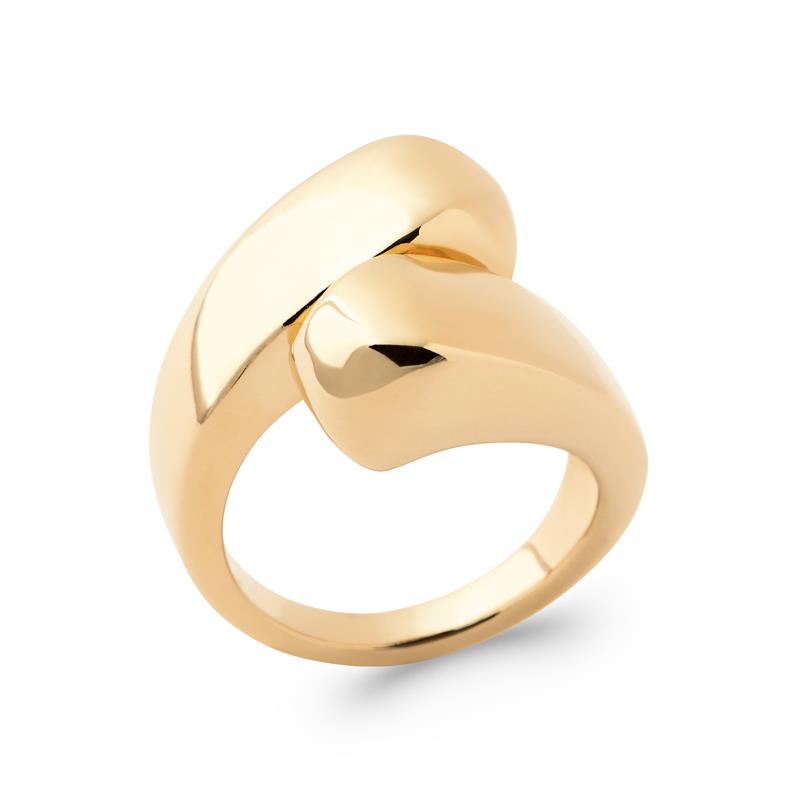 Coque de Nacre Bague plaqué or 2282200