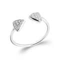 Coque de Nacre Bague argent 1285410