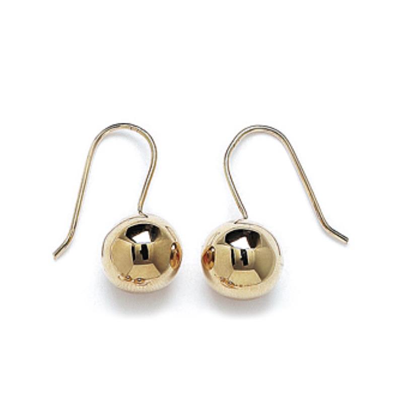 Coque de Nacre Boucles d'oreilles pendantes plaqué or 2406100