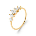 Coque de Nacre Bague plaqué or 2969610