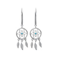 Coque de Nacre Boucles d'oreilles pendantes argent 1530530
