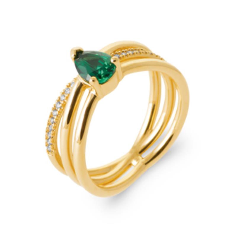Coque de Nacre Bague plaqué or 2973350