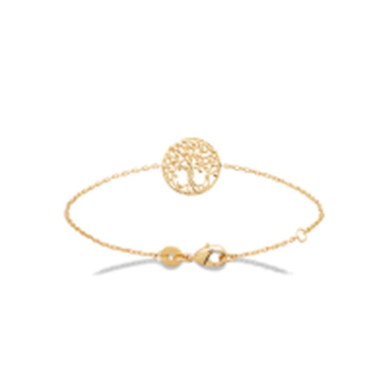Coque de Nacre Bracelet plaqué or 922091