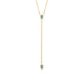 Coque de Nacre Collier plaqué or 973558