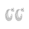 Coque de Nacre Créoles argent 7673300