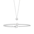 Coque de Nacre Collier argent 873939