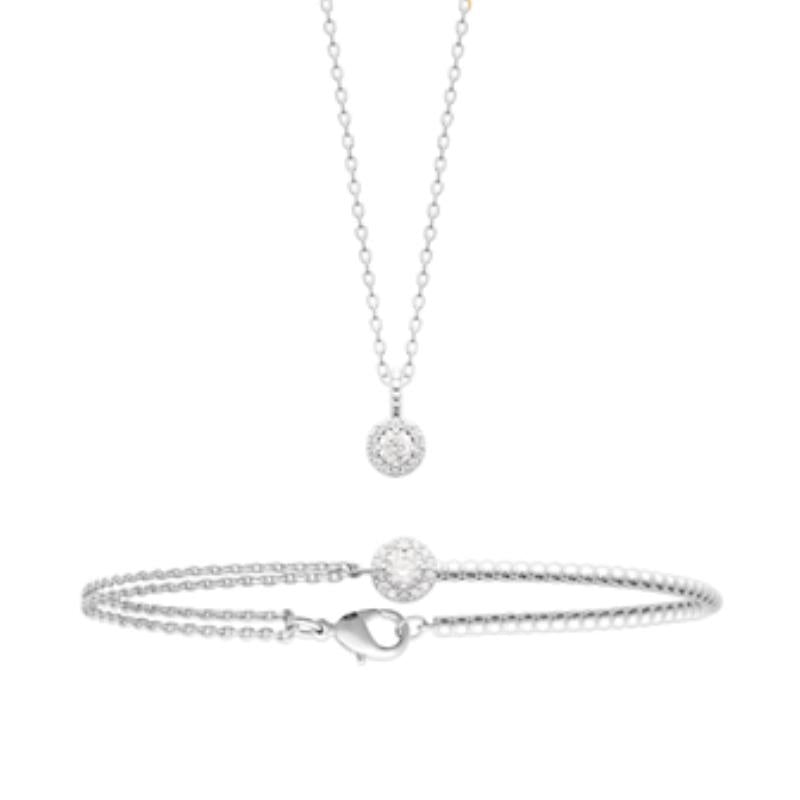 Coque de Nacre Collier argent 873939