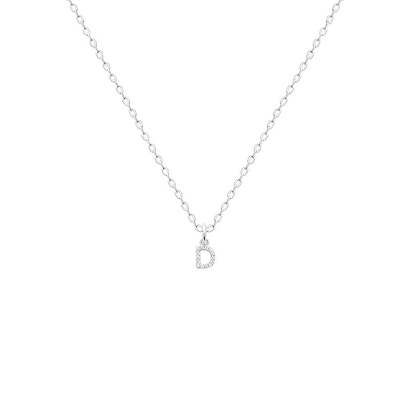 Coque de Nacre Pendentif initiale argent 1776704