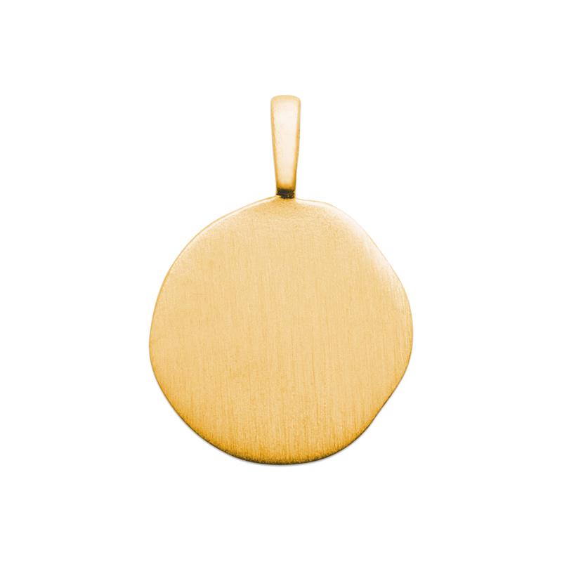 Coque de Nacre Médaille plaqué or 2769800
