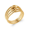 Coque de Nacre Bague plaqué or 2934100