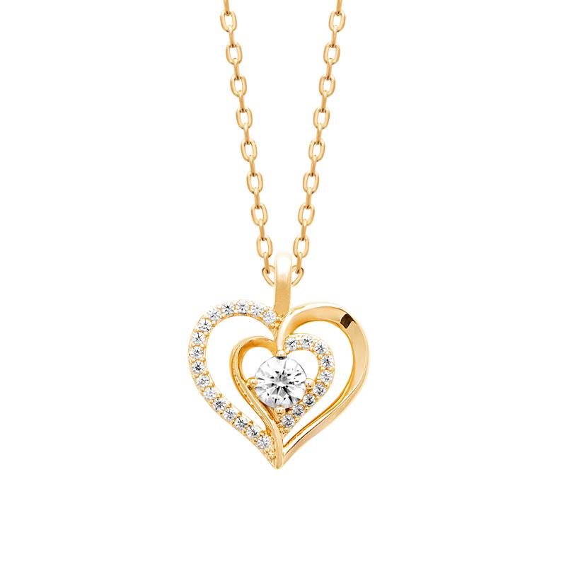 Coque de Nacre Collier plaqué or 974447