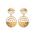 Coque de Nacre Boucles d'oreilles pendantes plaqué or 2594400