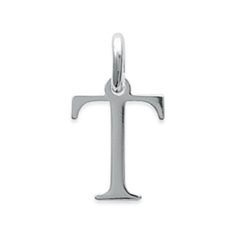 Coque de Nacre Pendentif initiale argent 18750019