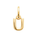 Coque de Nacre Pendentif initiale plaqué or 2775621