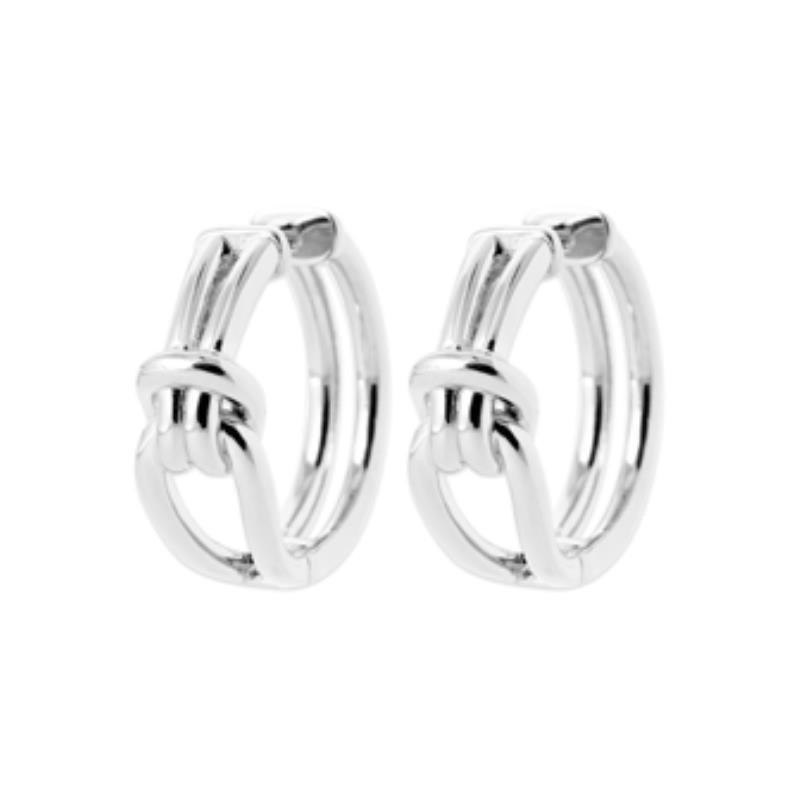 Coque de Nacre Créoles argent 7651800