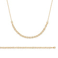 Coque de Nacre Collier plaqué or 291017