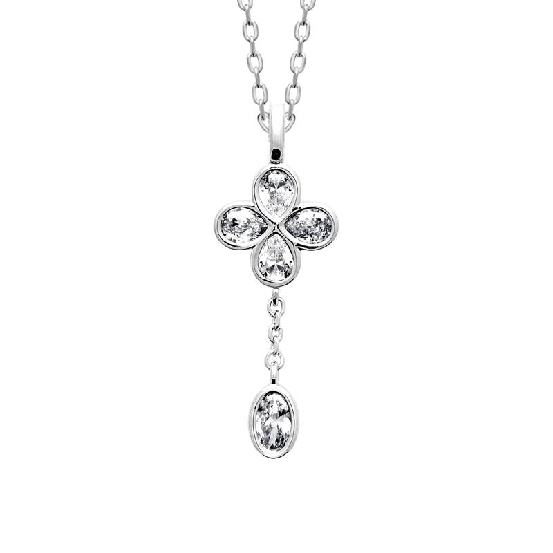 Coque de Nacre Collier argent 874428