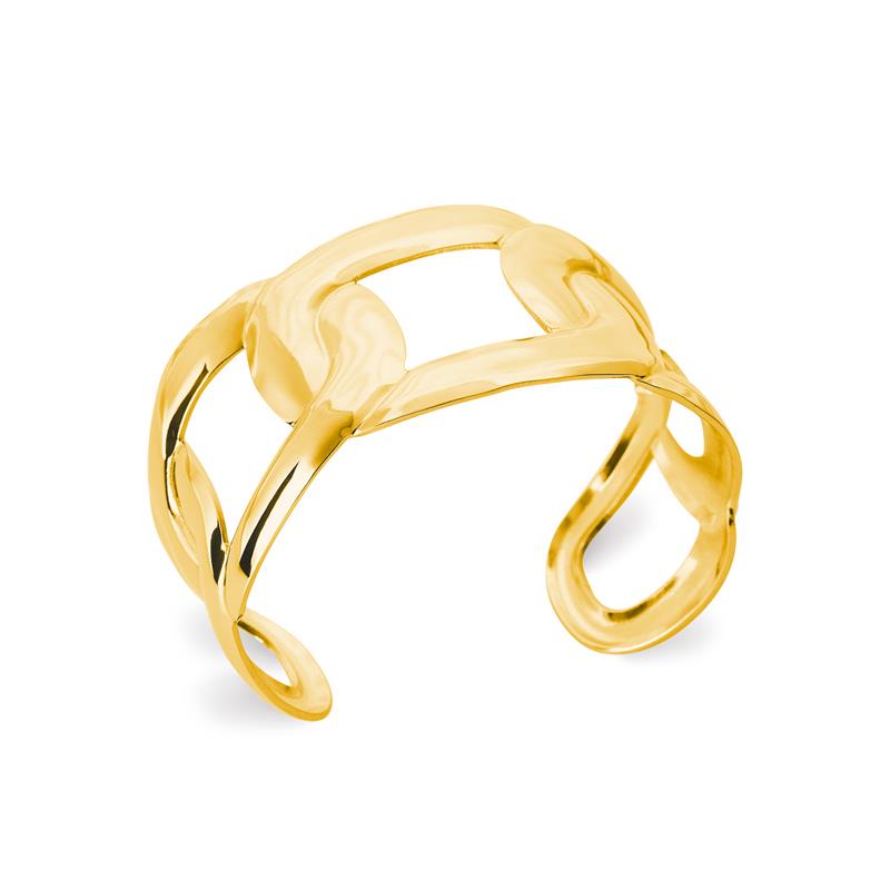 Coque de Nacre Bracelet acier doré 312292