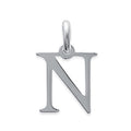 Coque de Nacre Pendentif initiale argent 78750014