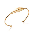 Coque de Nacre Bracelet jonc plaqué or 921405