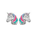 Coque de Nacre Puces d'oreilles argent 73011900