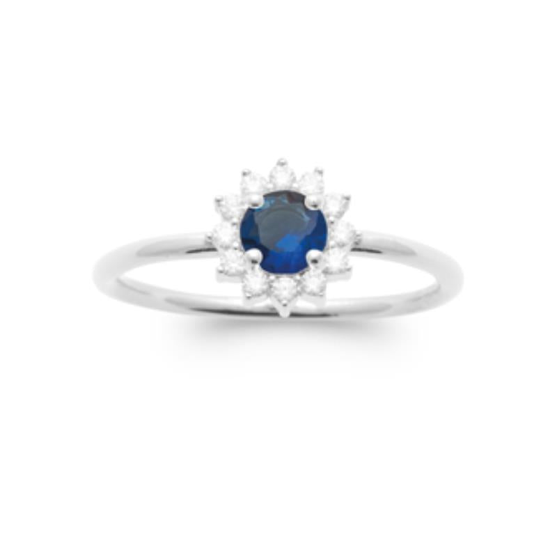 Coque de Nacre Bague solitaire argent 1972240