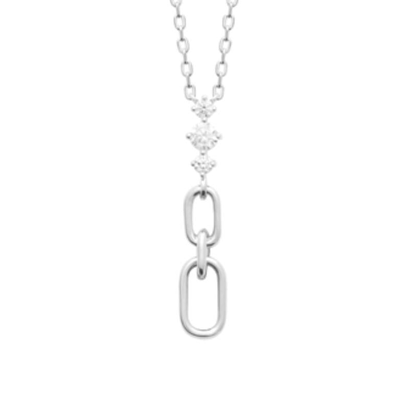 Coque de Nacre Collier argent 874126