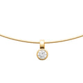 Coque de Nacre Collier plaqué or 974058