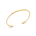 Coque de Nacre Bracelet jonc plaqué or 922234