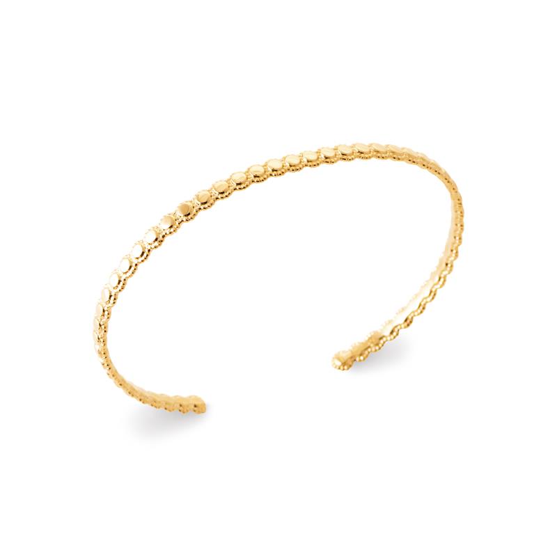 Coque de Nacre Bracelet jonc plaqué or 922234
