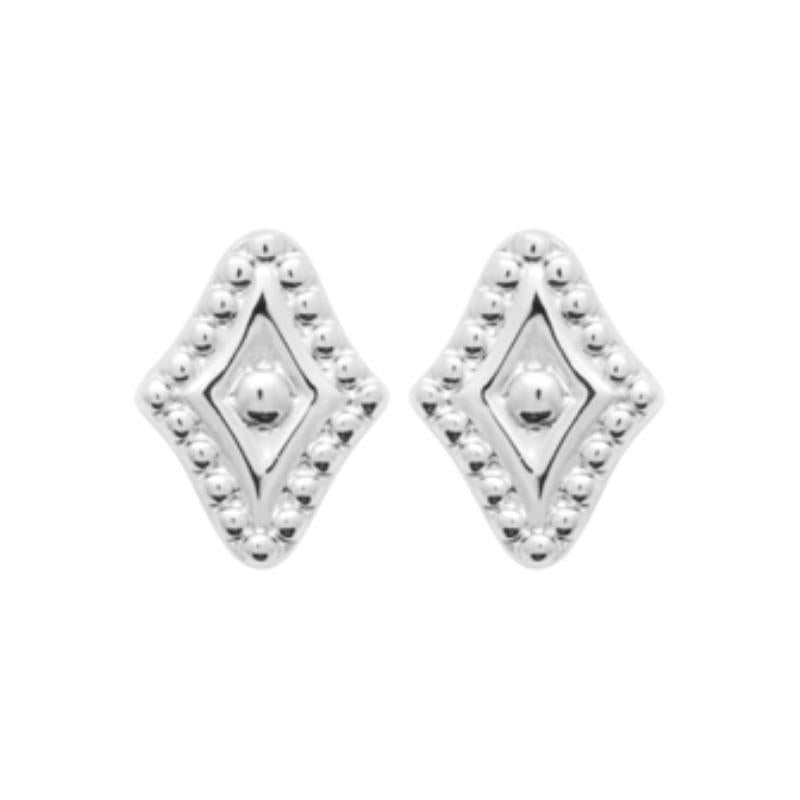 Coque de Nacre Puces d'oreilles argent 73016400