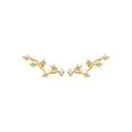 Coque de Nacre Boucles d'oreilles plaqué or 23079610
