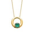 Izee Collier acier doré 312384
