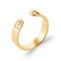 Coque de Nacre Bague plaqué or 20007510