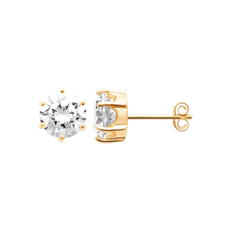 Coque de Nacre Boucles d'oreilles plaqué or 202153681