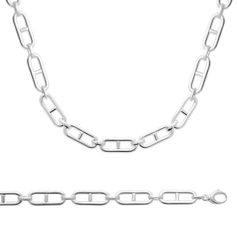 Coque de Nacre Collier argent 721932