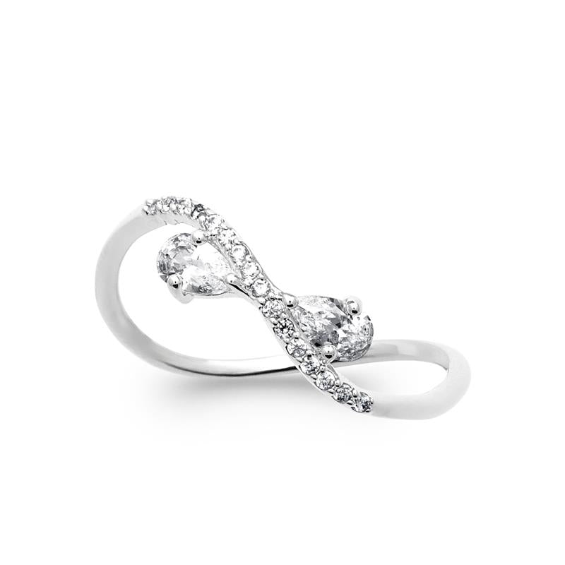 Coque de Nacre Bague argent 10020810
