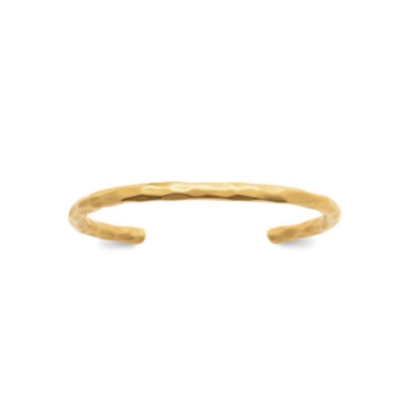 Coque de Nacre Bracelet jonc acier doré 312206