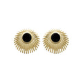Coque de Nacre Puces d'oreilles plaqué or 2577707