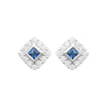Coque de Nacre Puces d'oreilles argent 13046340