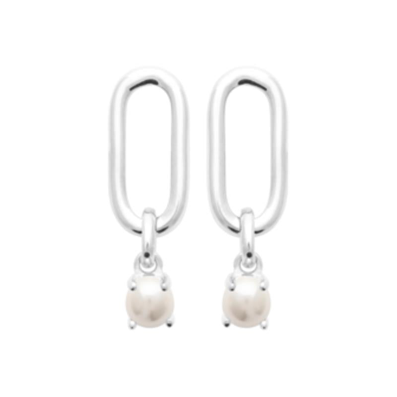 Coque de Nacre Boucles d'oreilles argent 13053810